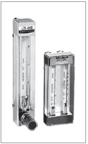 LZB-()WB(F)系列玻璃转子流量计外形.png