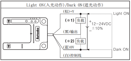 奥托尼克斯槽型光电开关接线图.png